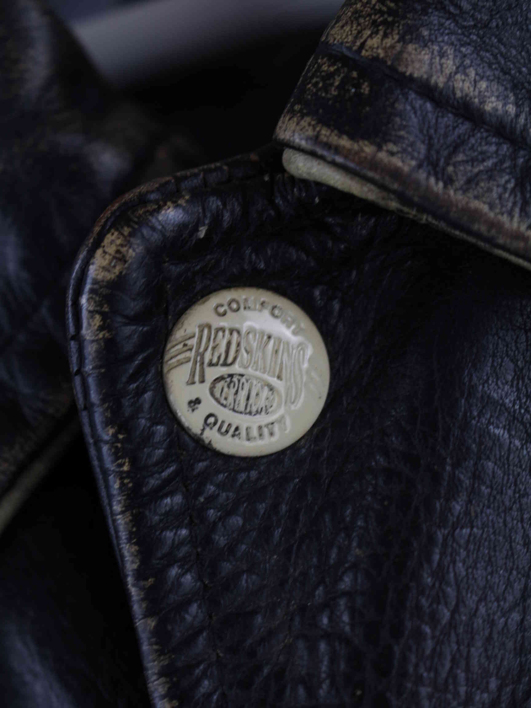 Redskins 90s Vintage Embroidered Jacke Schwarz XL (detail image 5)