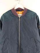 Vintage 90s Bomber Jacke Blau L (detail image 1)