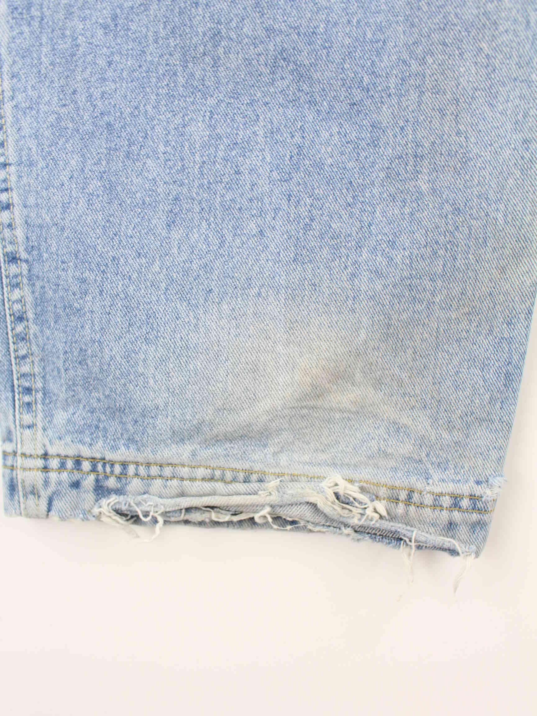 Freeman Porter y2k Embroidered Carpenter Jeans Blau W30 L32 (detail image 10)