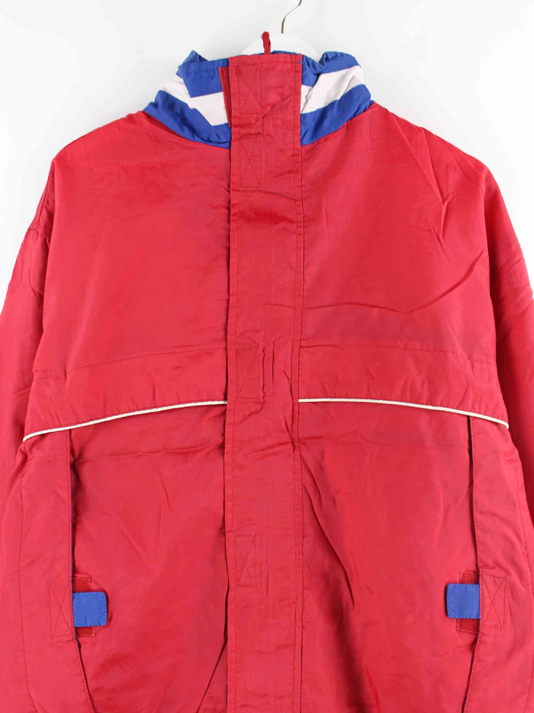 Vintage 90s Regen Jacke Rot L (detail image 1)