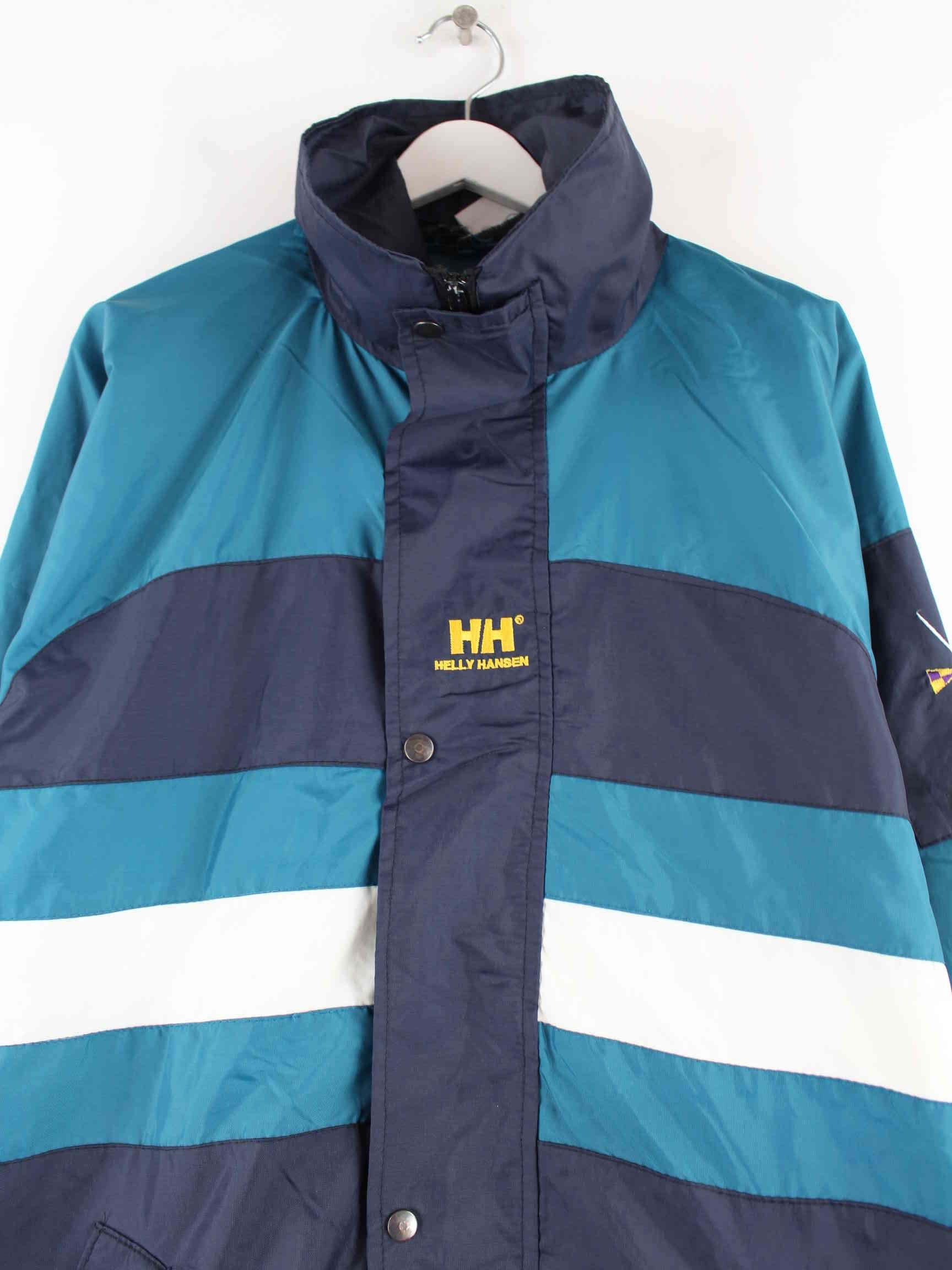 Helly Hansen 90s Vintage Embroidered Sailing Jacke Grün XXL (detail image 1)