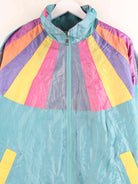 Vintage 80s Trainingsjacke Türkis L (detail image 1)