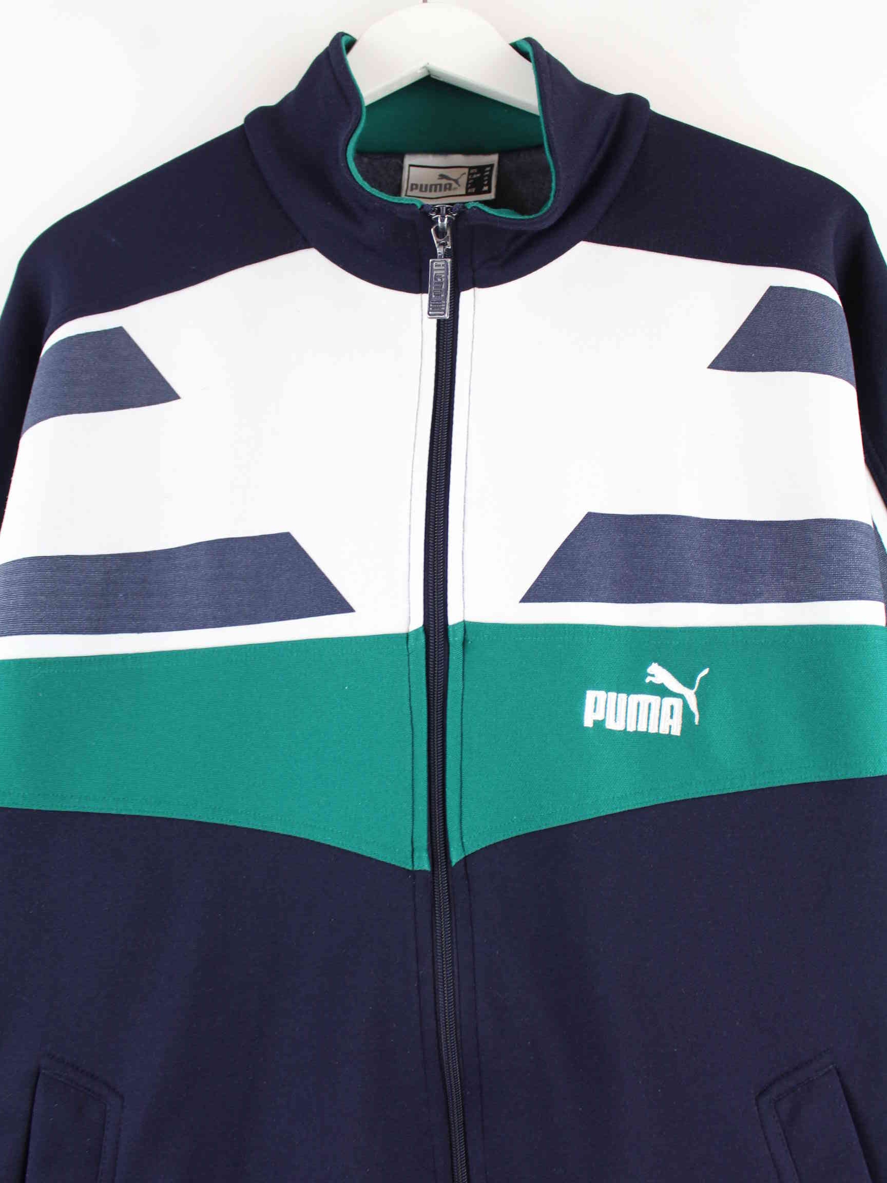 Puma 00s Embroidered Trainingsjacke Blau M (detail image 1)