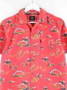 Rip Curl 00s Pattern Hawaii Hemd Rot M (detail image 1)