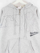 MLB 00s Yankees Embroidered Hoodie Grau L (detail image 1)