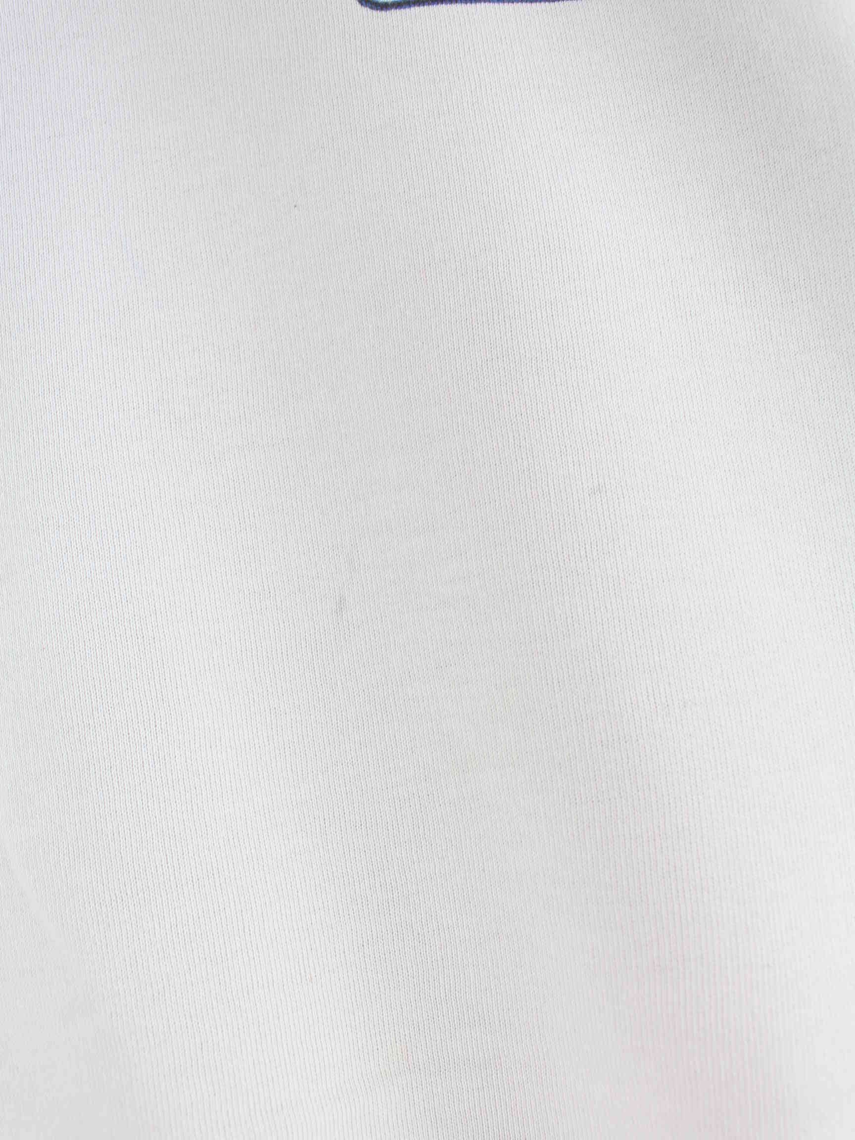 Quiksilver 90s Vintage Print Sweater Weiß S (detail image 6)