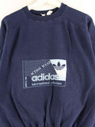 Adidas 70s Vintage Print Sweater Blau M (detail image 1)