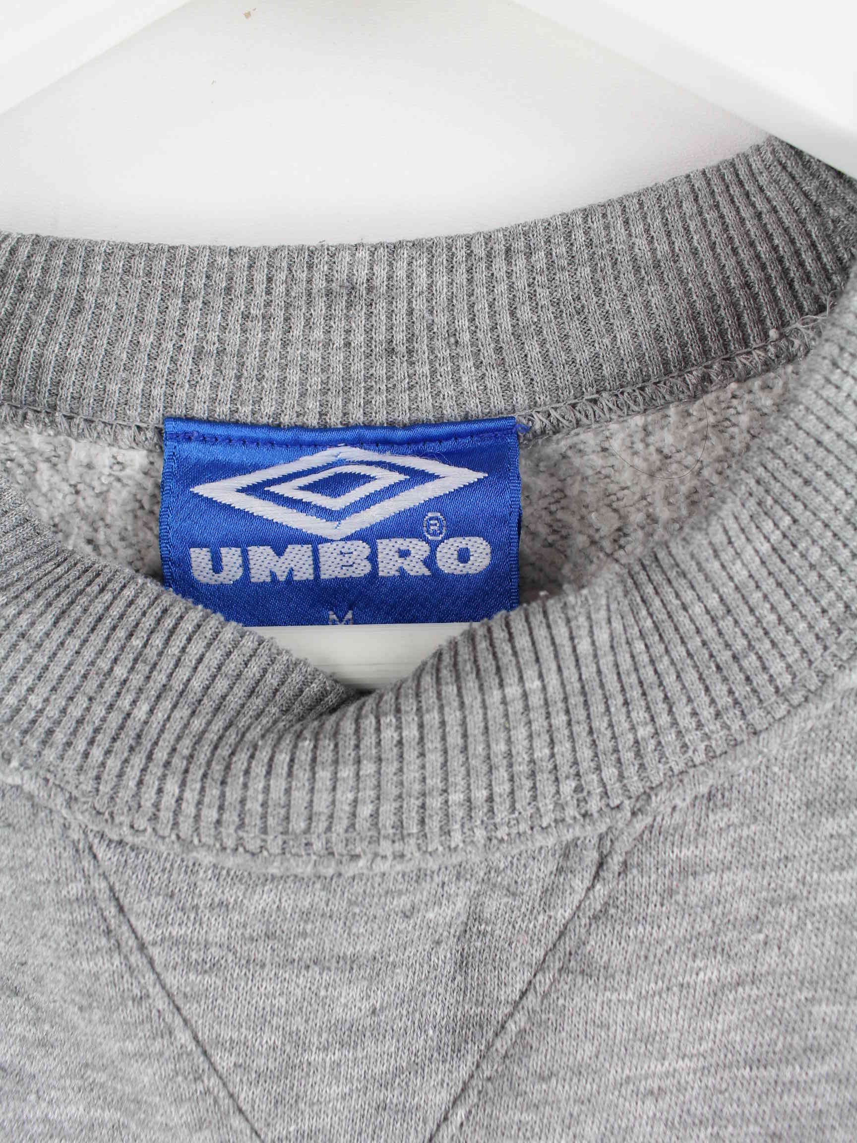 Umbro 90s Vintage Embroidered Sweater Grau L (detail image 2)