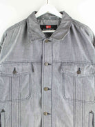 Vintage y2k Godbody Denim Jacke Grau XXL (detail image 1)