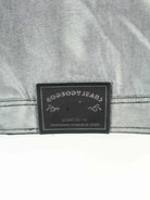 Vintage y2k Godbody Denim Jacke Grau XXL (detail image 3)