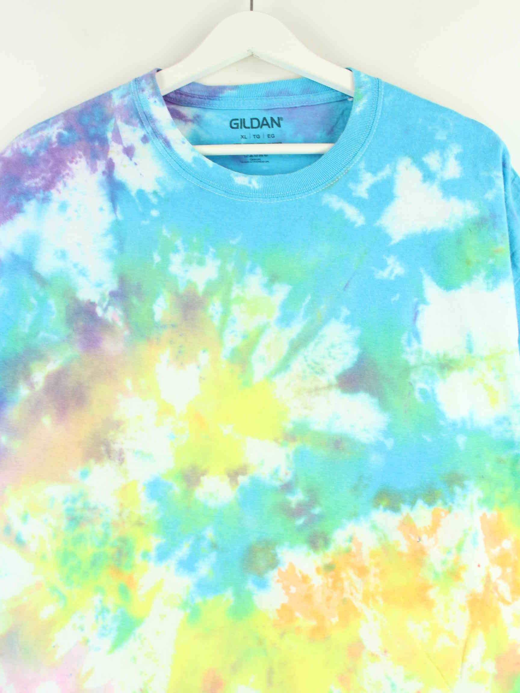 Gildan y2k Tie Dye T-Shirt Mehrfarbig XL (detail image 1)