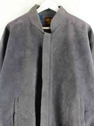 Pervin & Co Leder Bomber Jacke Grau XL (detail image 1)