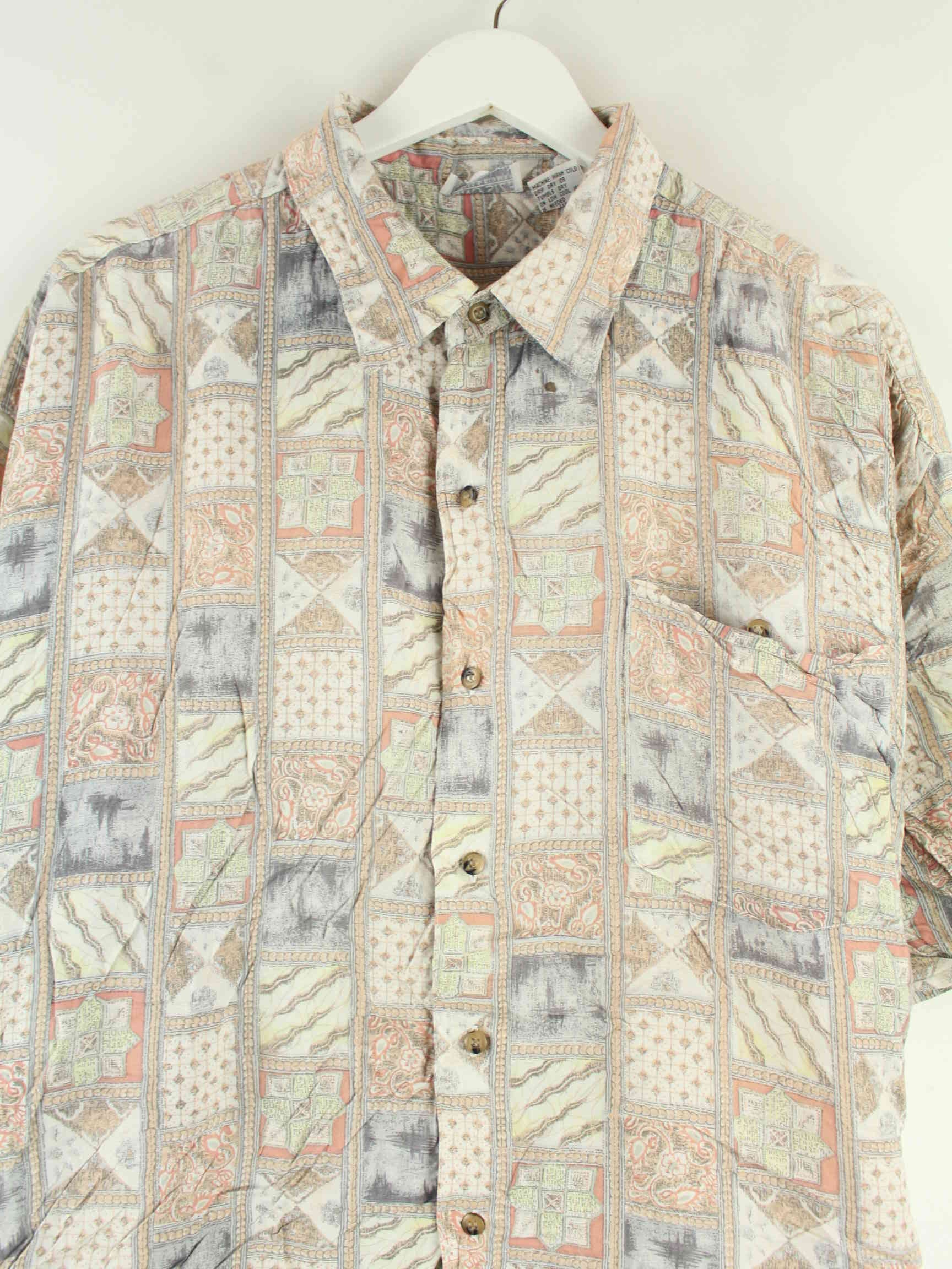 Vintage 90s Hawaii Hemd Mehrfarbig 3XL (detail image 1)