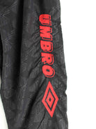 Umbro 90s Vintage Embroidered Trainingsjacke Schwarz L (detail image 1)