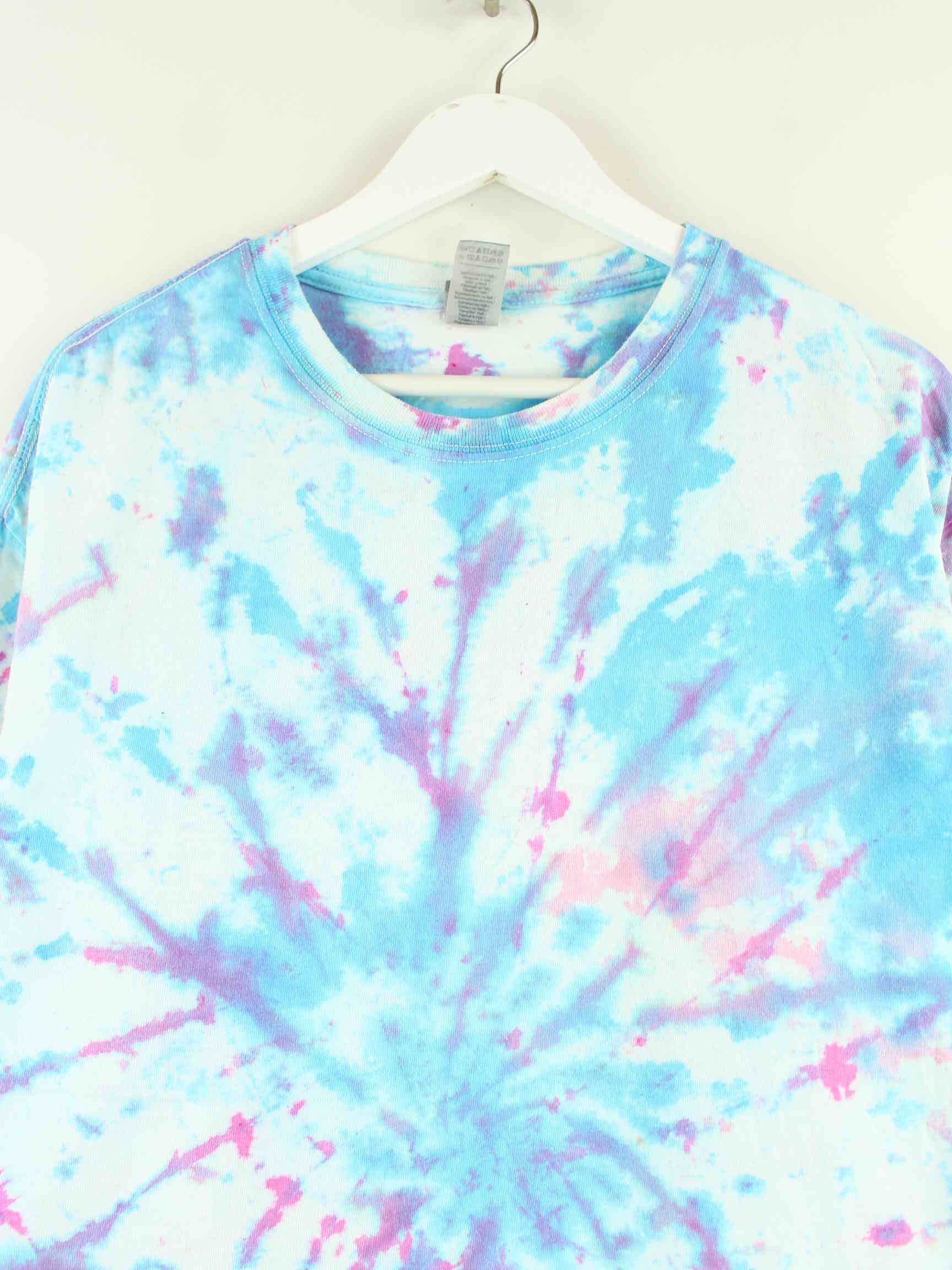 Gildan Tie Dye T-Shirt Blau XL (detail image 1)