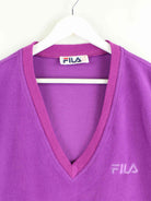 Fila 90s Vintage Fleece Pullunder Lila M (detail image 1)