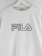 Fila y2k Spellout Sweater Weiß XXL (detail image 1)