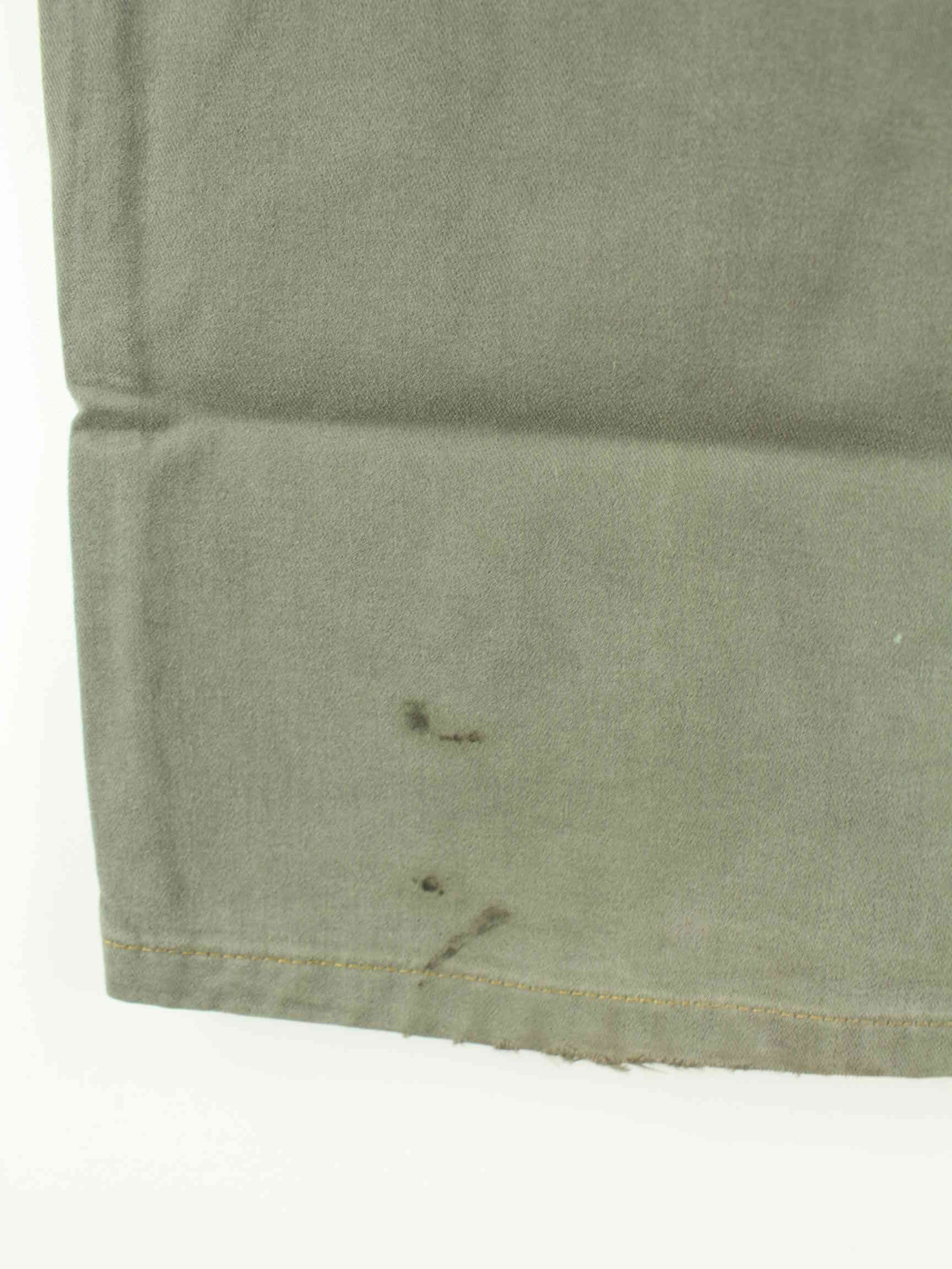 Burberry Embroidered Hose Grün W38 L30 (detail image 5)