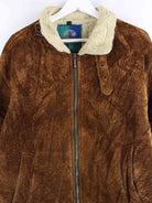 Vintage 90s Gefütterte Jacke Braun L (detail image 1)