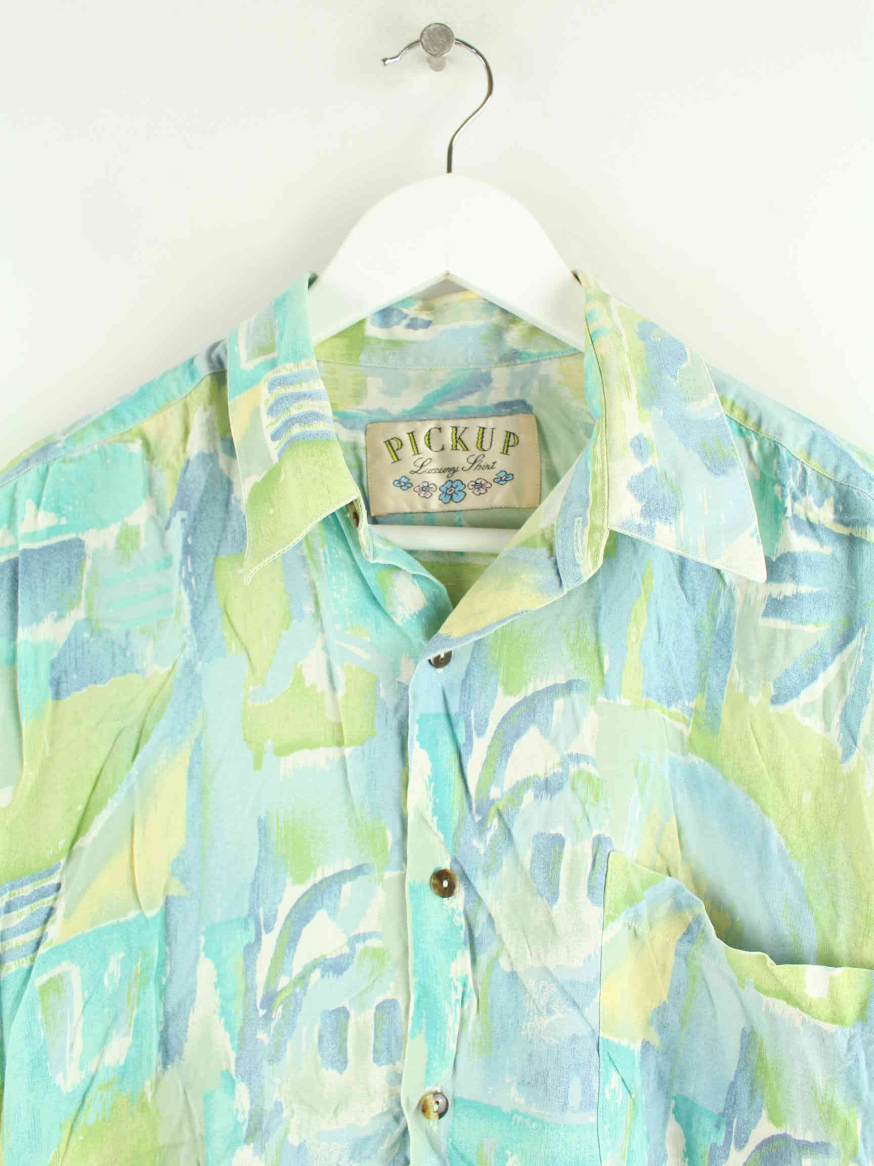 Vintage 90s Hawaii Hemd Grün L (detail image 1)