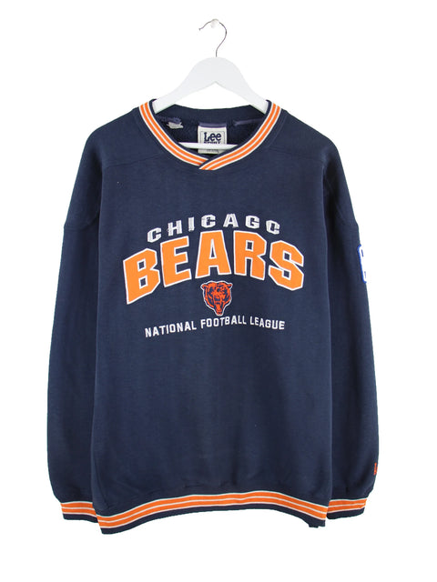 Lee 00s NFL Chicago Bears Sweater Blau L