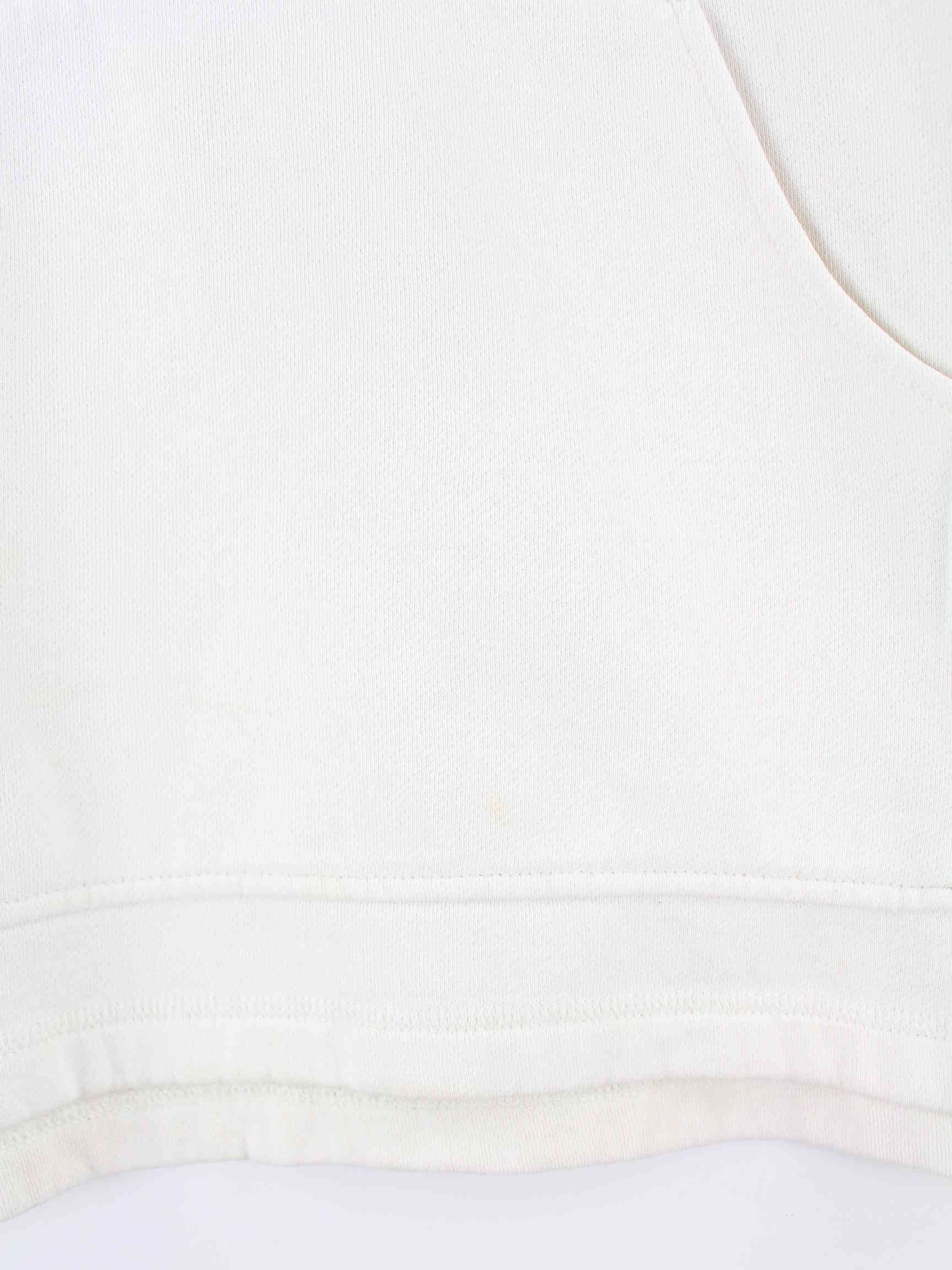 Tommy Hilfiger 90s Vintage Embroidered Logo Hoodie Beige S (detail image 2)