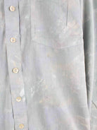 Vintage 90s Crazy Pattern Hemd Blau XL (detail image 4)