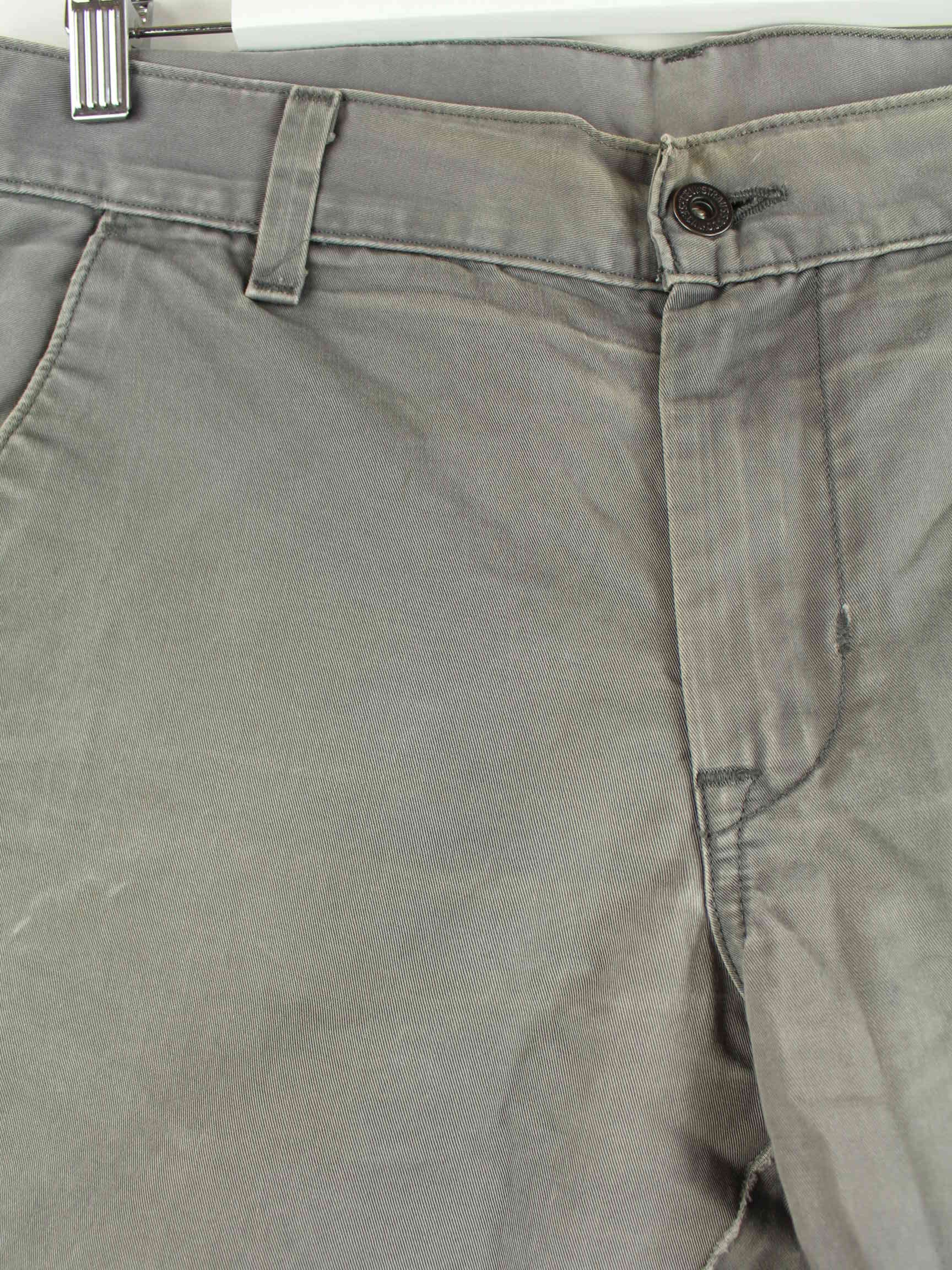 Levi's 511 White Tab Chino Shorts Grau W32 (detail image 2)