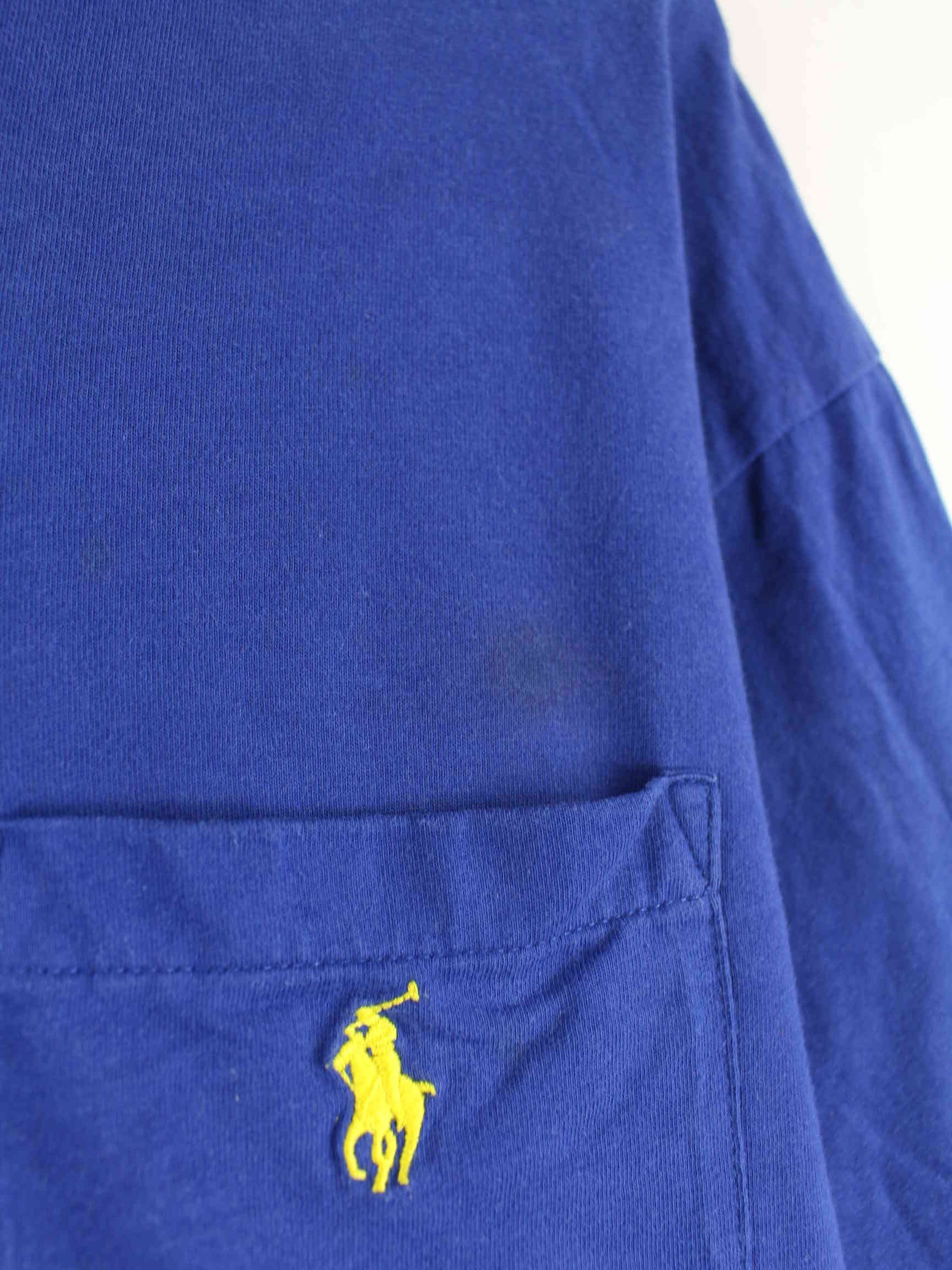 Ralph Lauren Basic Sweater Blau L (detail image 6)