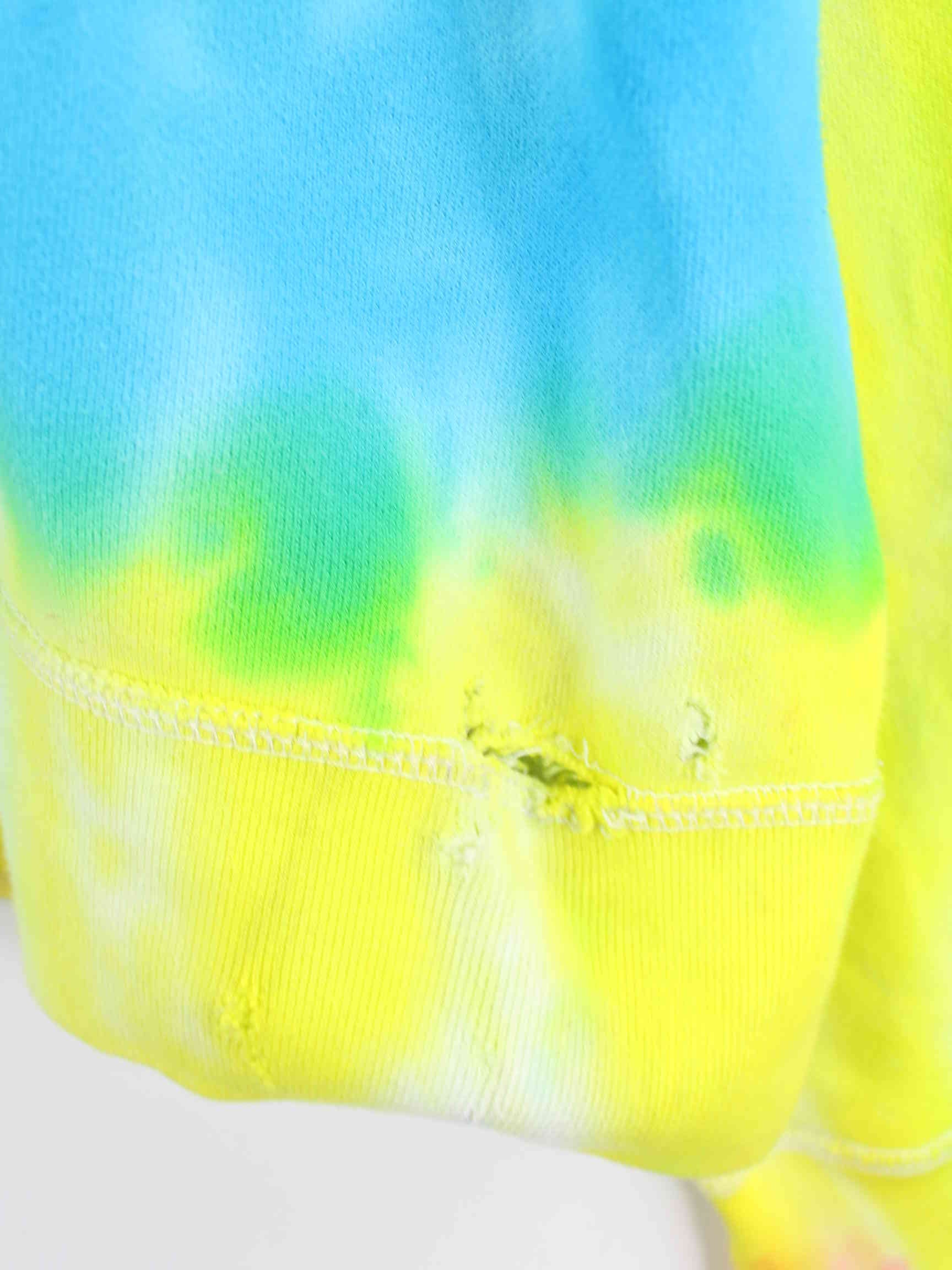 Ralph Lauren Embroidered Tie Dye Half Zip Sweater Mehrfarbig XXL (detail image 2)