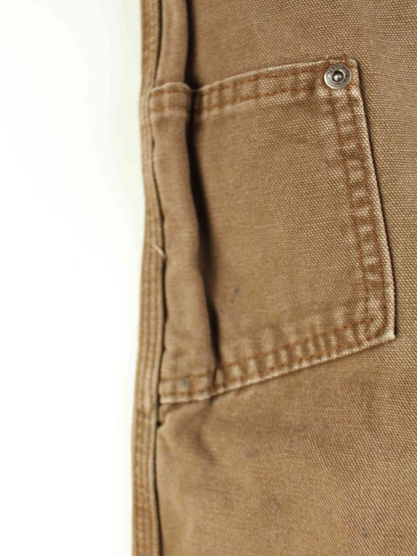 Dickies Carpenter Workwear Hose Braun W30 L30 (detail image 6)