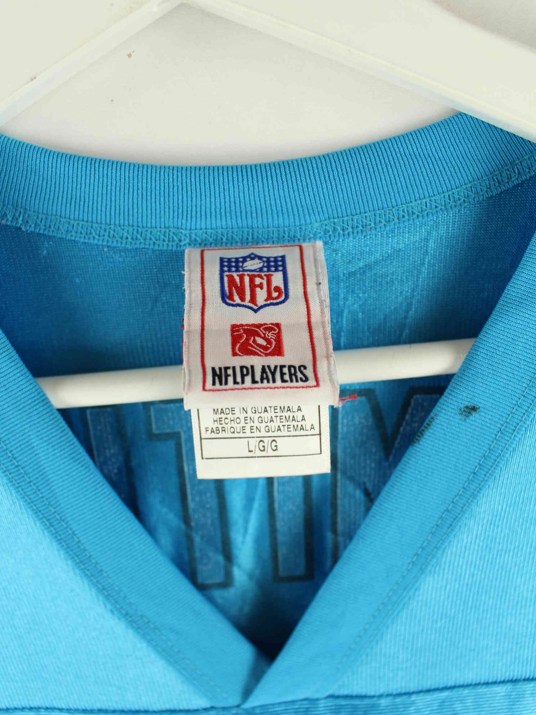 NFL y2k Carolina Panthers Smith #89 Jersey Blau L (detail image 2)