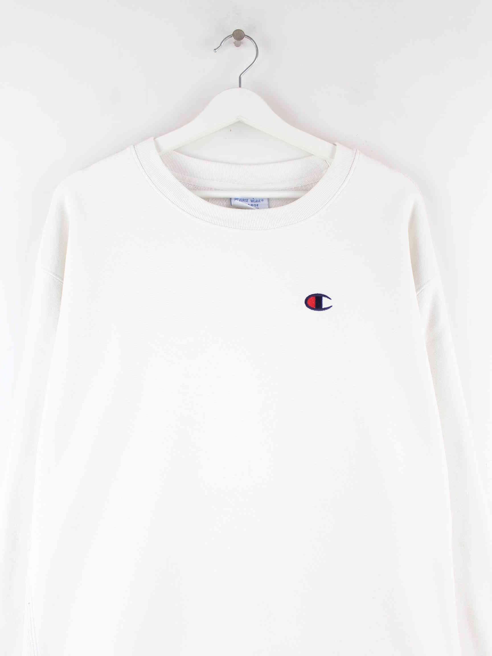 Champion Reversed Weave Basic Sweater Weiß XL (detail image 1)