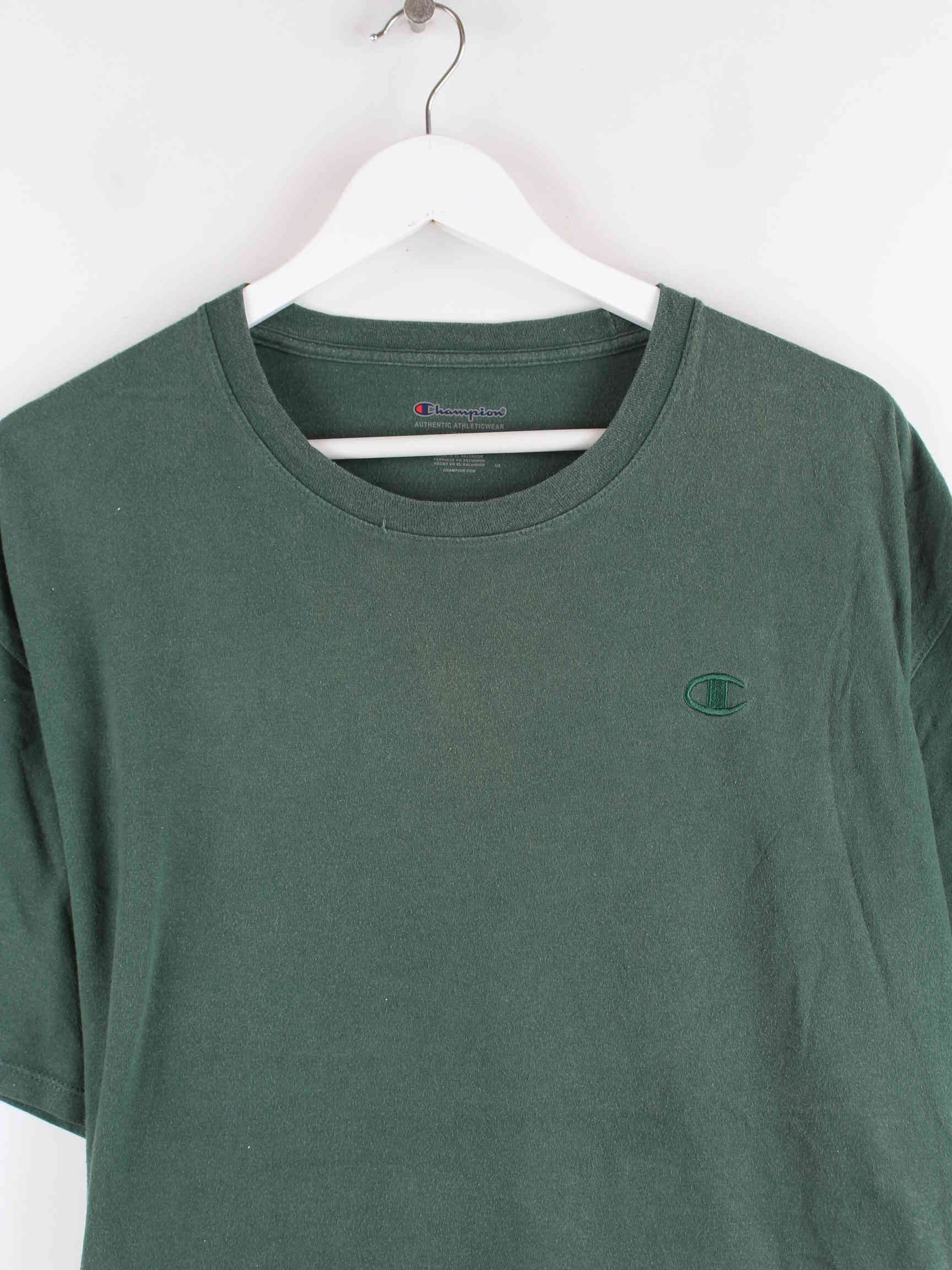 Champion Basic T-Shirt Grün XL (detail image 1)