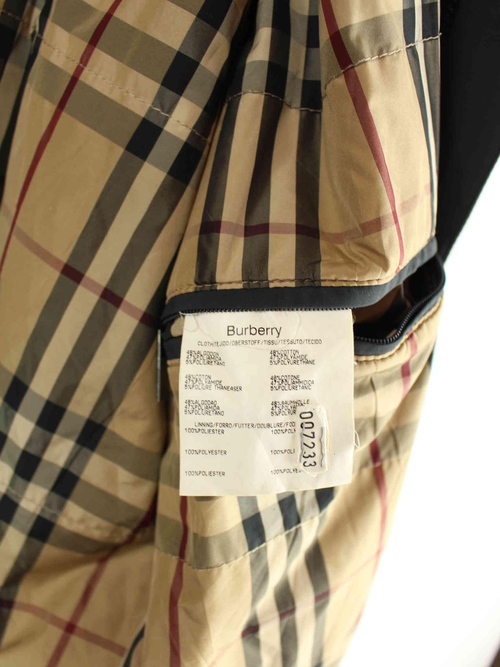 Burberry Nova Check Jacke Grau XL (detail image 5)