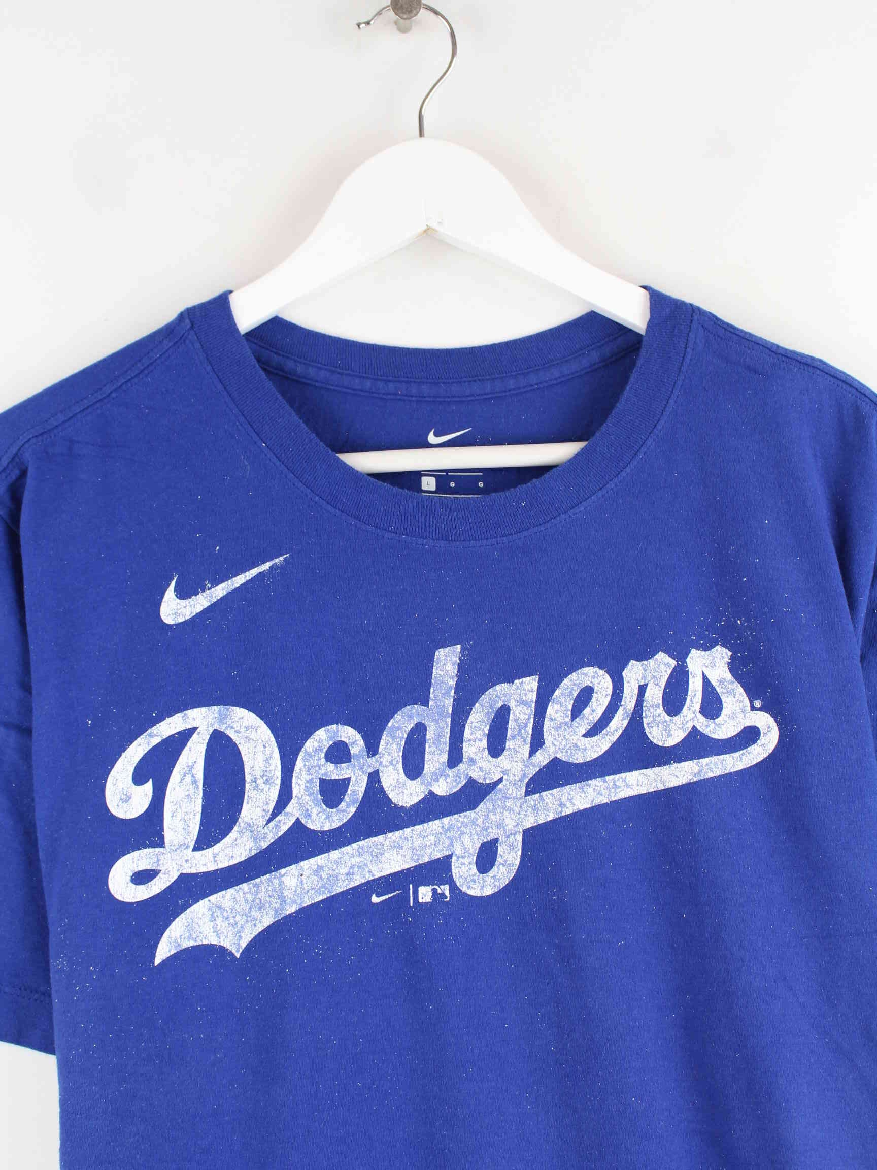 Nike MLB Los Angeles Dogers T-Shirt Blau M (detail image 1)