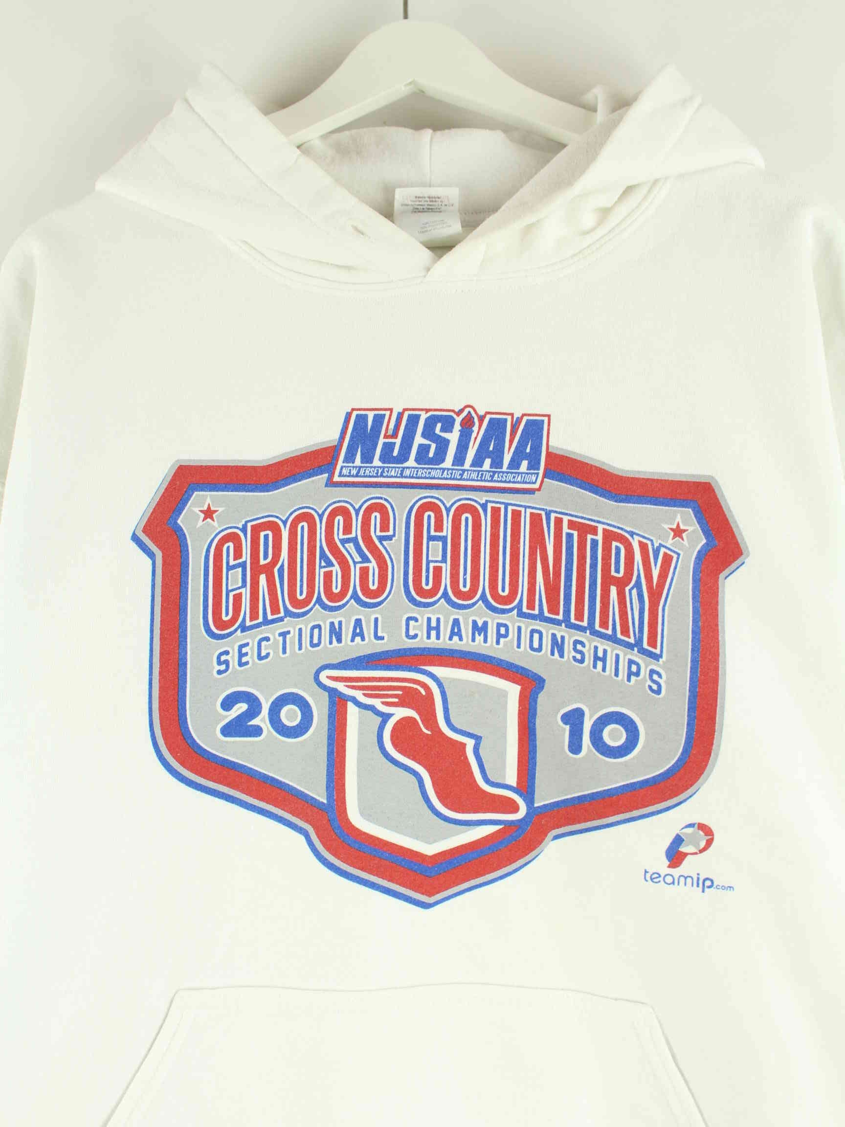 Gildan 2010 Cross County Print Hoodie Weiß L (detail image 1)