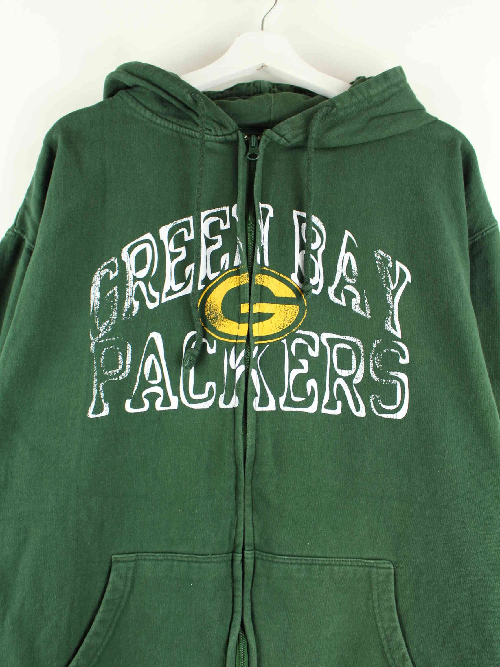 NFL Green Bay Packers Print Zip Hoodie Grün XXL (detail image 1)