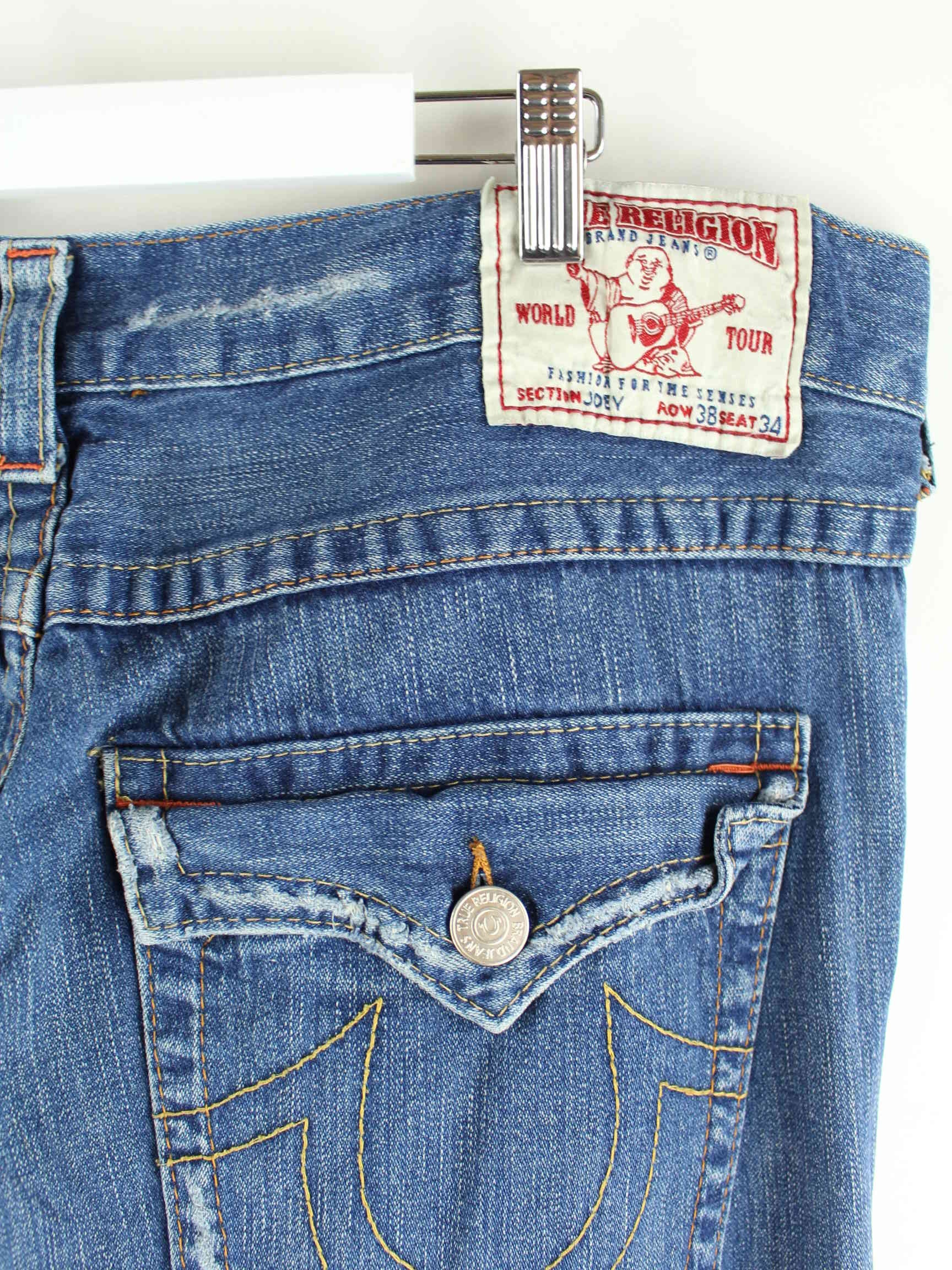 True Religion Joey Jeans Blau W38 L34 (detail image 5)