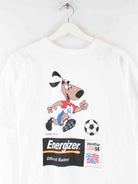 Vintage Single Stitch World Cup USA 94 T-Shirt Weiß L (detail image 1)