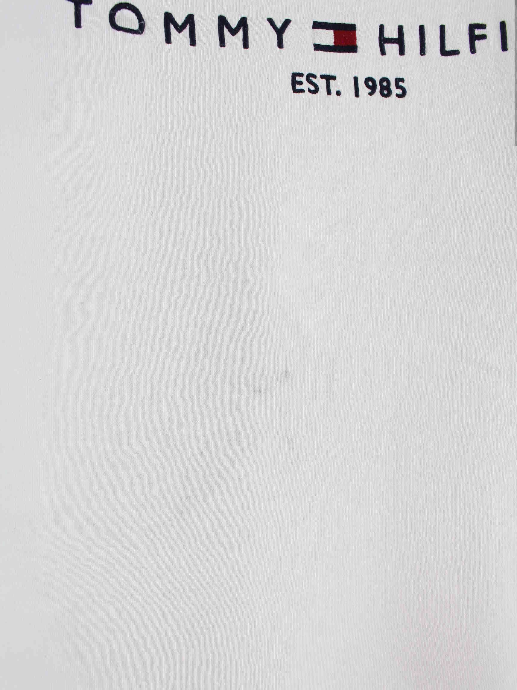Tommy Hilfiger Embroidered Sweater Weiß XL (detail image 2)