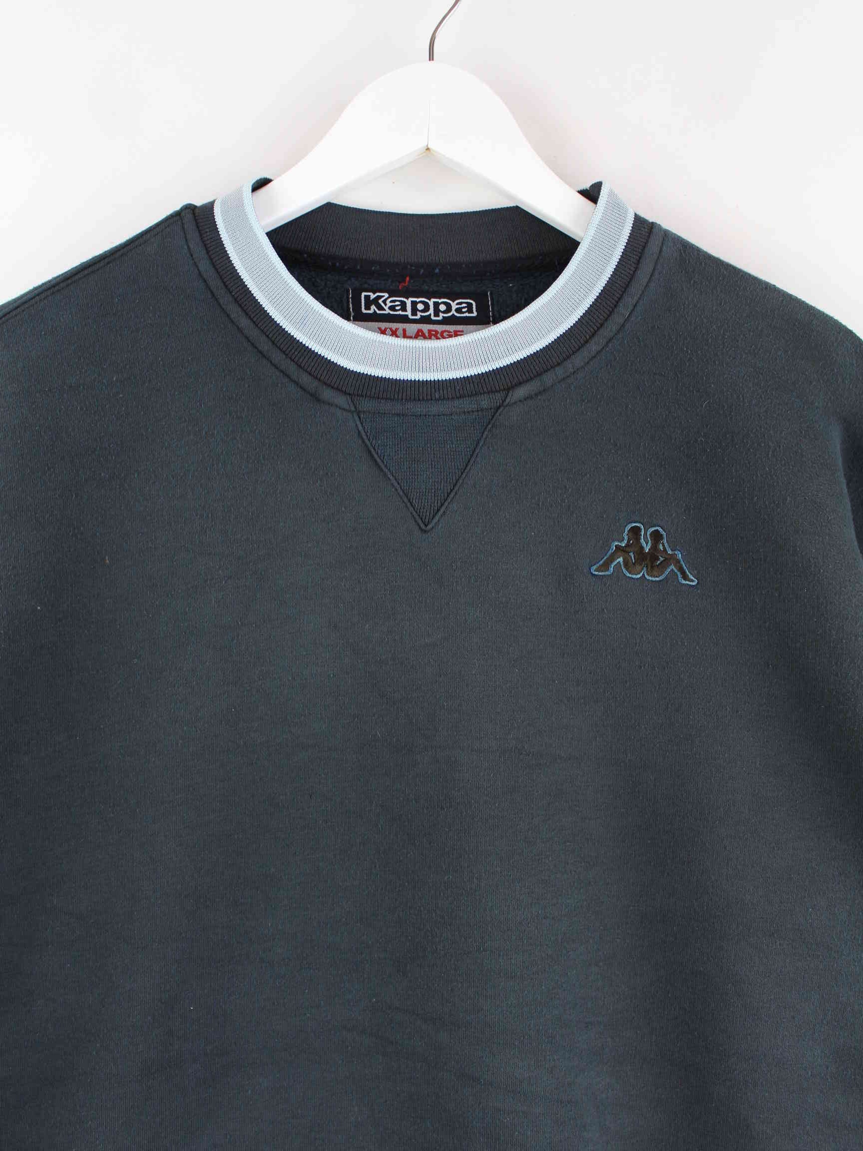 Kappa 00s Basic Sweater Blau XXL (detail image 1)