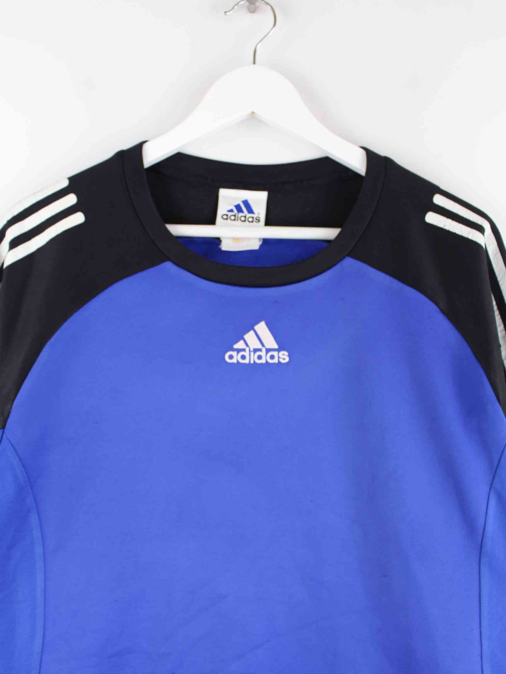 Adidas 90s Vintage Sport Sweater Blau XL (detail image 1)