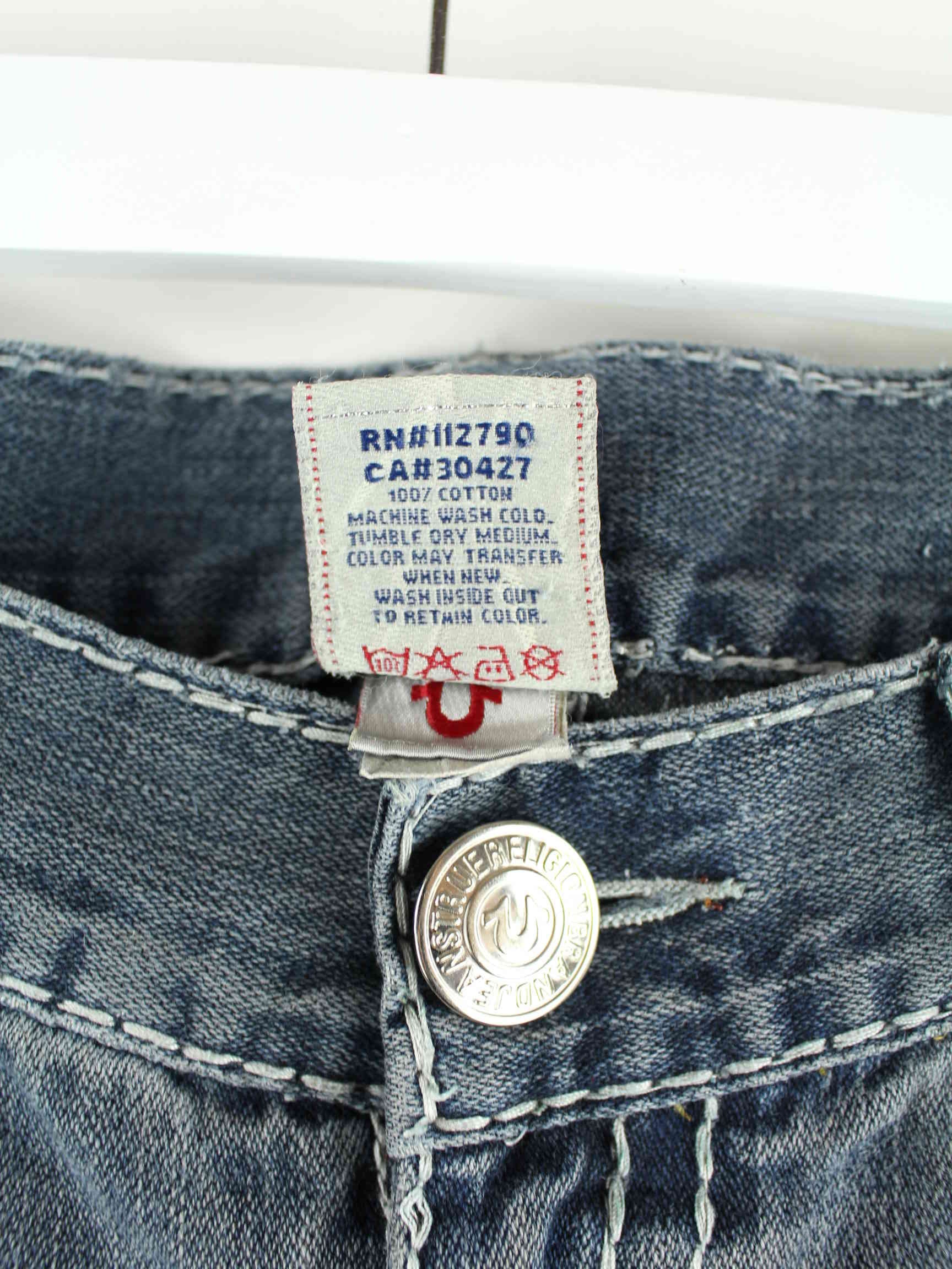 True Religion 90s Joey Super T Jeans Blau W40 L34 (detail image 2)