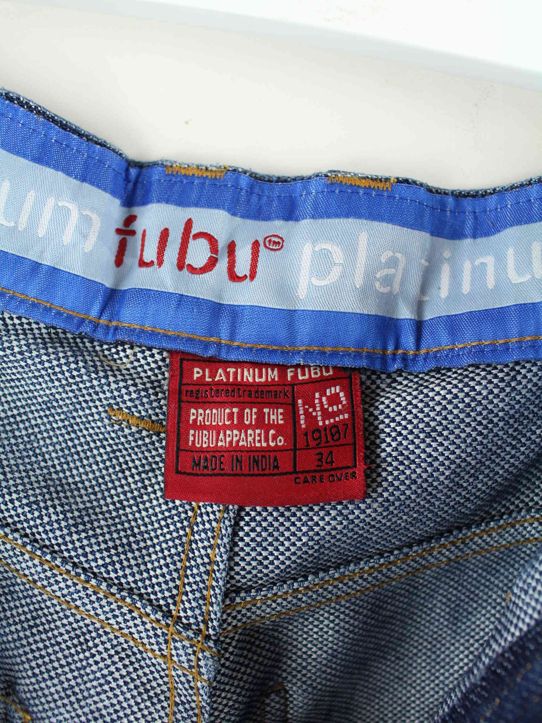 Fubu Platinum Jeans Blau W34 L36 (detail image 7)