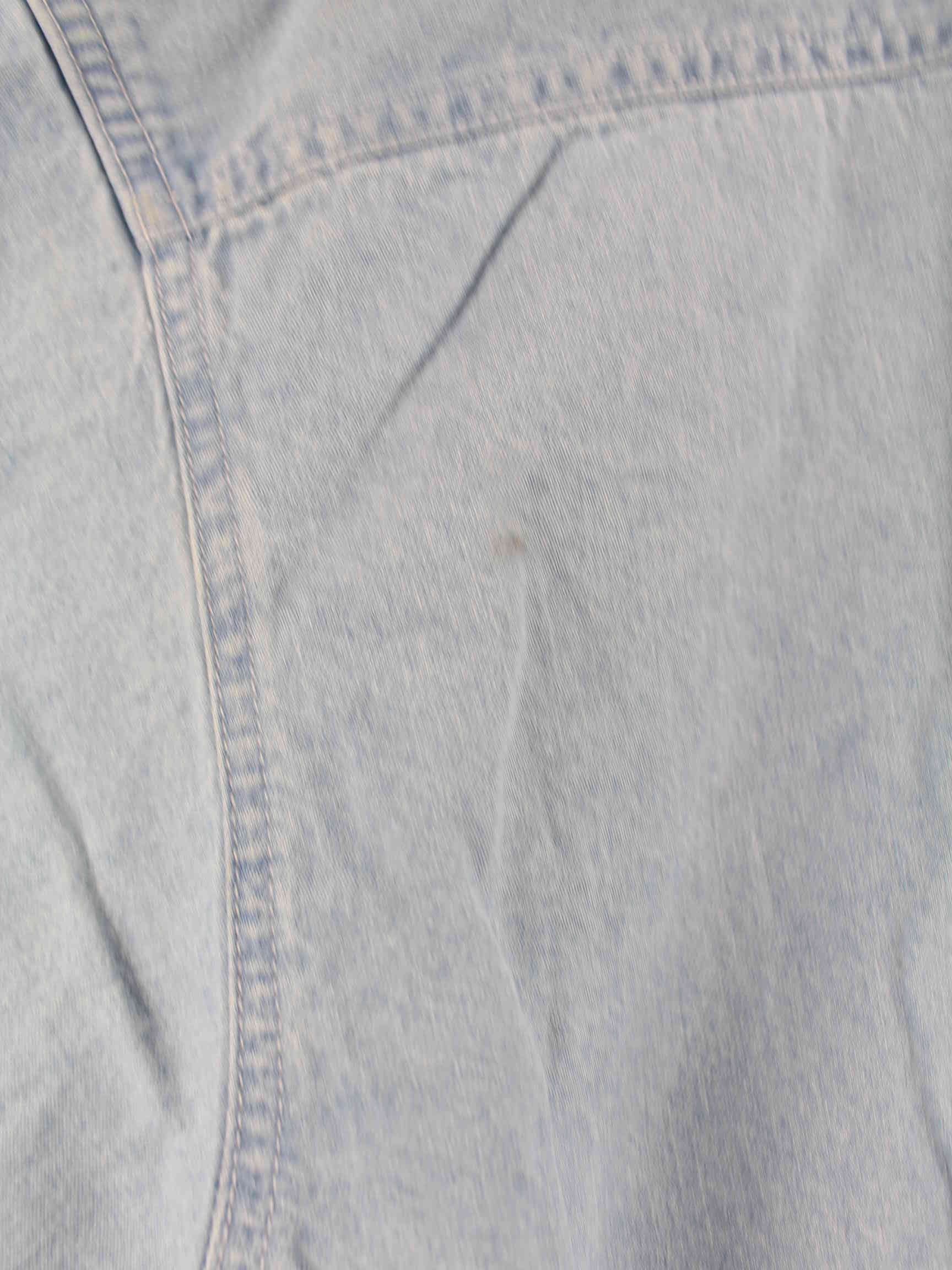 Lee Sport 90s Vintage G-Packers Hemd Blau XL (detail image 4)