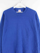 Jerzees 90s Vintage Basic Sweater Blau XL (detail image 1)