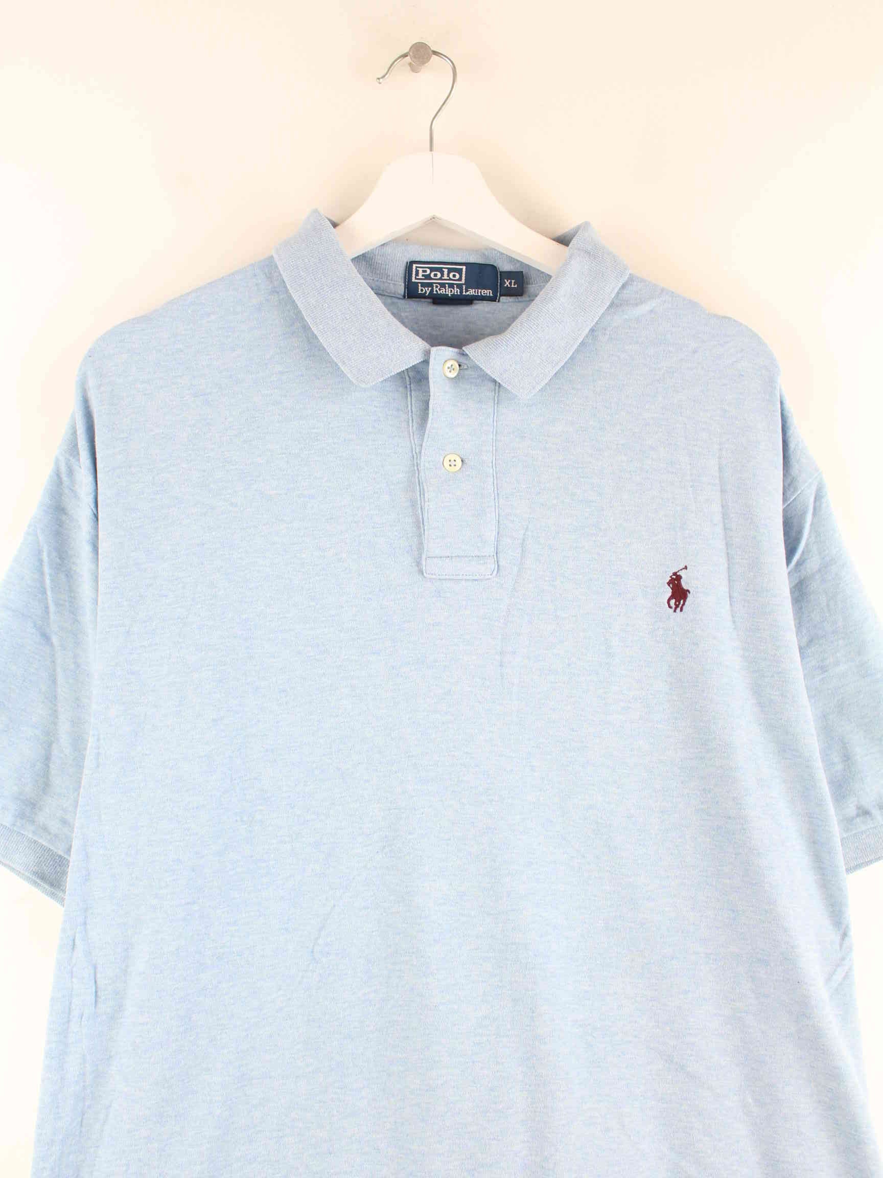 Ralph Lauren 90s Vintage Polo Blau XL (detail image 1)