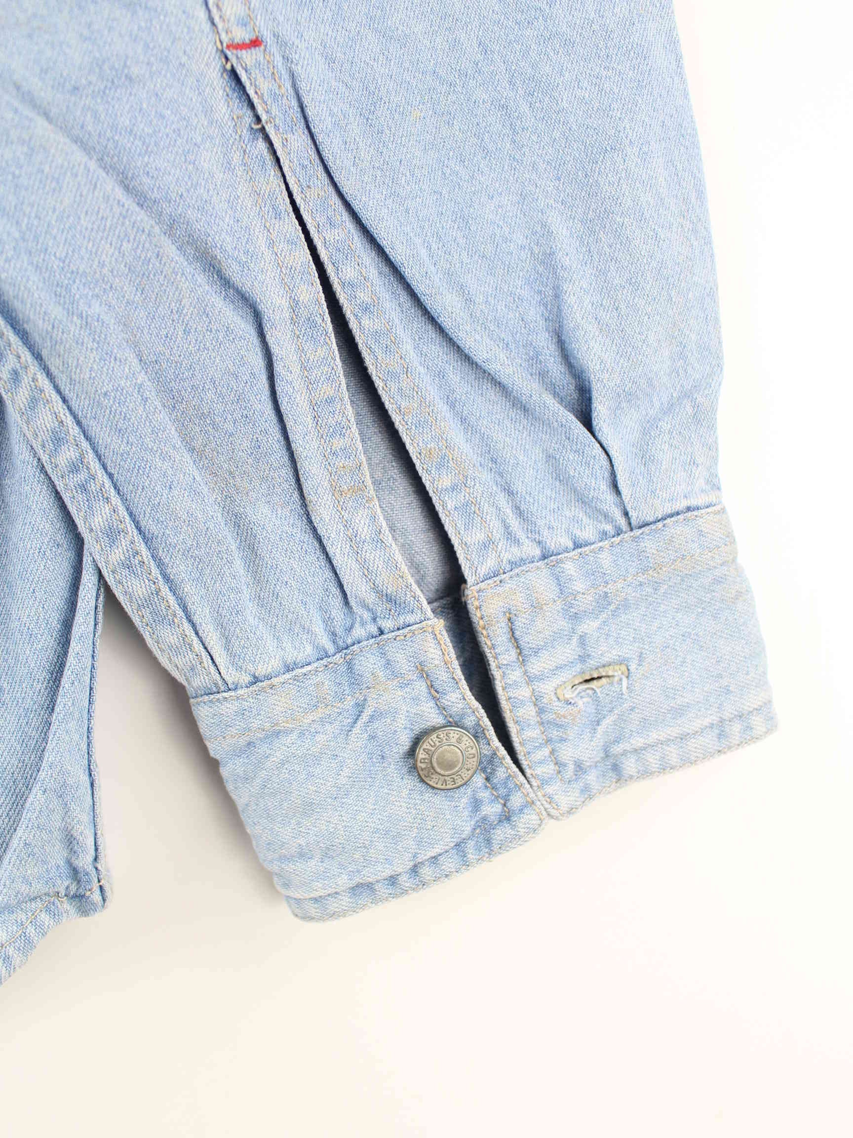 Levi's 90s Vintage Jeans Hemd Blau XL (detail image 7)