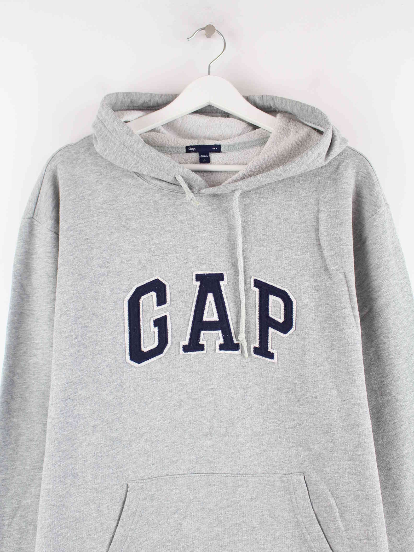 GAP Embroidered Logo Hoodie Grau XL (detail image 1)